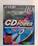 Tdk 110 Min High Bias Cassette Pack Of 8 Cd Power Energy Performance. Fixed Price $59.95.