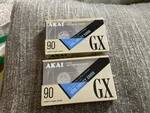 Akai Gx Type Ii Blank Cassette Tape. Fixed Price $40.00.