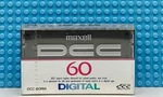 Maxell Dcc 60RM Blank Digital Cassette Tape (1) (sealed). Fixed Price $28.79.