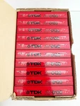 New Tdk Av-d 120 Vintage 1982 Audio Cassette Blank Tape Sealed Made Japan 10P. Fixed Price $409.99.