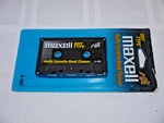 New Maxell Audio Cassette Tape Head Cleaner A-403. Fixed Price $25.00.