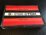Tdk D-C120 Blank Cassette Tape Used Vintage Made Japan. Fixed Price $17.99.