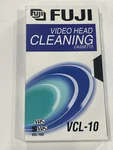 Fuji Video Cleaning Vhs Vcr Head Cassette Preowned Used VCL-10U. Fixed Price $9.99.