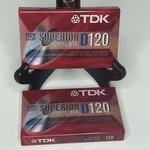 Lot Of Tdk Superior D120 Min Blank Audio Cassette Tapes New Sealed. Fixed Price $19.99.