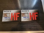 Sony Hf Blank Cassette Tapes Type 1 Normal Bias (90-MIN Each) Nip Of 2. Fixed Price $9.99.