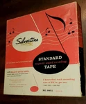 Used - Silvertone Standard Magnetic Recording Tape No. 9951 7" Reel 1200 Ft. Fixed Price $12.99.