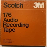 Scotch 176 Dynarange Reel To Tape, Sp, 7", 1200 Ft. Fixed Price $7.95.