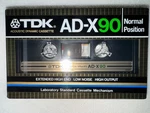 Tdk AD-X-90 Cassette Tape New. Fixed Price $36.00.