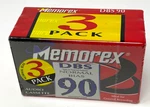 New Sealed 3 Pack Memorex Dbs 90 Minute Normal Bias Type 1 Blank Audio Cassettes. Fixed Price $17.46.