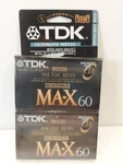 Tdk Ultimate Metal Iec Iv / Type Tapes Two Pack Sixty Minutes. Fixed Price $75.00.