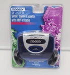 Jensen Audio Sport Stereo Cassette With Am/fm Radio SP-50 All Weather. Fixed Price $49.99.