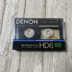 Denon HD6 100 Minute High Position Type Ii Blank Cassette Tape New Sealed Japan. Fixed Price $19.99.