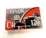 New Maxwell Audio Cassette Tape Normal Bias Ur 120 Minutes Recording Sealed. Fixed Price $6.95.