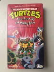 Super Rocksteady And Mighty Bebop Teenage Mutant Ninja Turtles Vhs Tape 1985. Fixed Price $6.95.