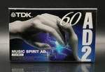 Tdk AD-2 60 Blank Audio Cassette Tape Type Ii High Position Made In Japan 1997. Fixed Price $17.99.