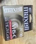 Maxell Tc 30 Vhs Hgx Gold Blank Video Tape Sealed New. Fixed Price $11.37.