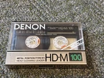 Denon Hd-m 100 Pure Metal Type Iv Professional Cassette Tape Brand New Sealed. Fixed Price $69.00.