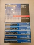Lot Of 10 Certron Dictation Cassettes New Blank D-60 High Performance. Fixed Price $12.99.