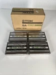 Vintage Tdk Sa C90 1975- 1977 Blank Cassette Tapes (4) Original Box Sealed Read. Fixed Price $61.06.