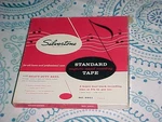 Silvertone 7" Blank Used Reel Recording Tape 1960'S. Fixed Price $10.00.