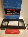 Discwasher Fg 1788 Vhsy Format Wet Video Head Cleaner Vintage 1991 Vcr Maintenan. Fixed Price $11.99.