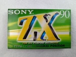 Sony ZX90 Blank Audio Cassette Tape Type I/iec Normal Position C-90ZXA Sealed. Fixed Price $9.99.