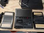 Panasonic RR-930 Microcassette Transcriber Dictaphone Voice Recorder W/ Foot. Fixed Price $52.49.