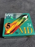 Md Victor/jvc 74 Crystal Green Pack Blank Mini Discs (5) (sealed). Fixed Price $45.88.