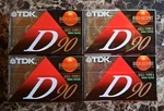 Tdk D90 Iec Type Cassette Tapes New Sealed High Output Audio Min Lot Of 4. Fixed Price $24.99.