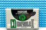 Maxell Cd Capsule I 64 1990 Type Blank Cassette Tape (1) (sealed). Fixed Price $26.99.