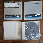Ampex Grand Master 457 Maxell E-357 1/4" 1800' Tape 7" Plastic Reel Lot Used. Fixed Price $32.95.
