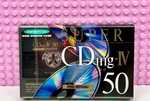 Tdk Super Cding Iv 50 1992 Japan Type Blank Cassette Tape (1) (sealed). Fixed Price $43.99.