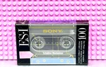 Sony Es I 100 1991 Japan Type Blank Cassette Tape (1) (sealed). Fixed Price $29.69.