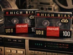 Maxell Udii 100 Cassette Tape Lot 2 High Bias Type Blank Sealed Nos. Fixed Price $23.79.