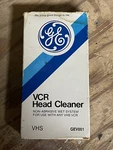 Ge Vcr Head Cleaner Vhs. Fixed Price $6.00.