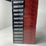 Digitech Audio Cassette Tape 60 Minutes Type Normal Position 12 Pack Nip. Fixed Price $25.00.