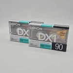 2 Denon DX1 90MIN. Normal Position Type Blank Audio Cassette Tape Japan. Fixed Price $40.00.