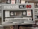 *one* Maxell Xli 60 Extra Fine Epitaxial Type Cassette Tape 1980S Japan Sealed. Fixed Price $49.95.