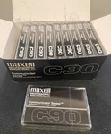 Maxell Communicator Series C90 Cassette Lot Of 10 Nos Blank Type Audio Japan. Fixed Price $59.99.