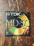 Tdk Md-sg 74 Blank Mini Disc New. Fixed Price $15.00.