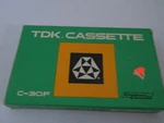 New Vintage Tdk C-30F Cassette Box. Fixed Price $24.99.