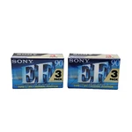 Sony Ef 90 Normal Position 2X 3 Pack All Purpose Recording Blank Audio Cassette. Fixed Price $28.59.