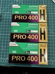 3 Boxes (15 Rolls) Fujifilm Pro 400H 120 Pack Expired Frozen. Fixed Price $325.00.