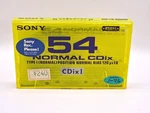 Sony Cdix 54 Japan Blank Audio Cassette Tape (sealed) New. Fixed Price $14.99.