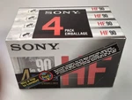 4 Pack Sony 90 Min High Fidelity Normal Bias Blank Cassette Tapes Sealed New. Fixed Price $14.99.