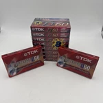 Tdk D60 Cassette Audio Tapes New Sealed High Output Ieci/type 10 Pack- Japan. Fixed Price $24.95.