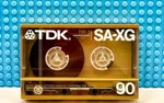 Tdk Sa-xg 90 1985 Usa Type Ii Blank Cassette Tape (1) (sealed). Fixed Price $339.00.