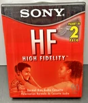 2002 Sony C-90HFL/2B Normal Bias Blank Cassette Tapes Factory Sealed (2 Pack). Fixed Price $8.97.