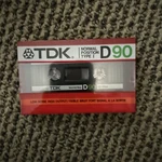 Nos 1985 Tdk D90 Normal Position Low Noise/high Output Cassette Tapes. Fixed Price $9.99.