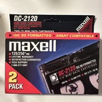 Maxell DC-2120 Mini Data Cartridges Total 4. 120/250 Mb.. Fixed Price $6.00.